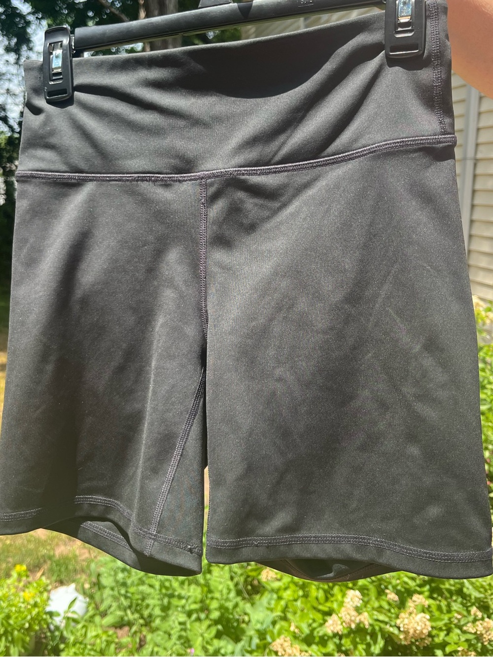 Fabletics UltraCool Black High-Waist Shorts, Size S